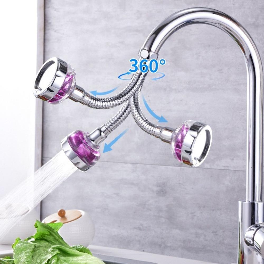 Fan Filter Splash-Proof Faucet 360° Rotation Turbocharged Shower Head Kitchen Faucet  Kitchen