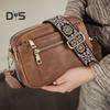 Women's Crossbody Bag Faux Leather Small Shoulder Bag with Adjustable Strap Crossbody Purse for Daily Travel Commute