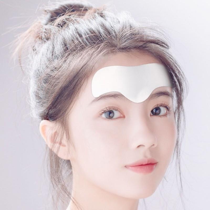 10Pcs/Box Forehead Line Removal Anti-wrinkle Stickers Frown Lines Treatment Anti-aging Lifting Mask Moisturizng Patch Skin Care Facial Pad