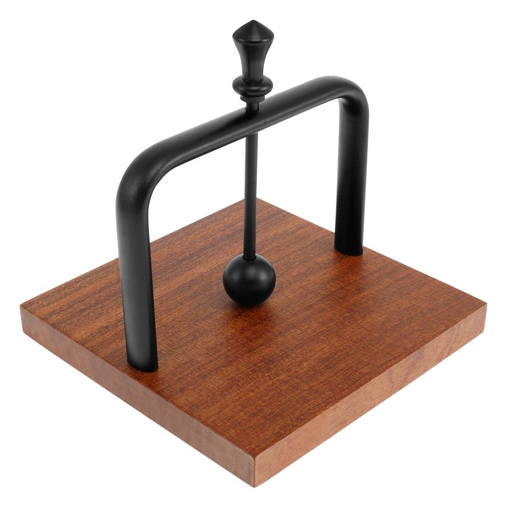 Napkin Holder Wood Table Napkin Holder with Weighted Metal Arm Modern Cocktail Napkin Holder for Home Kitchen Office Restaurant