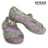 Сандалии-тапочки Skies Tqj 202602 0r2 Crocs Isabella Glitter Flat Ps Siliris