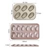 12-Hole Shell Design Cake Baking Pan Perfect for Holiday Dessert Making