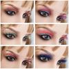 Colorful Fake Eyelashes Gradient Manga False Lashes Unique Colored Fake Eyelashes  Stage Makeup