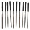 Needle File Set Mini Carbon Steel Single Sided Jewelry Files for Smoothing Metal Modules4x160mm