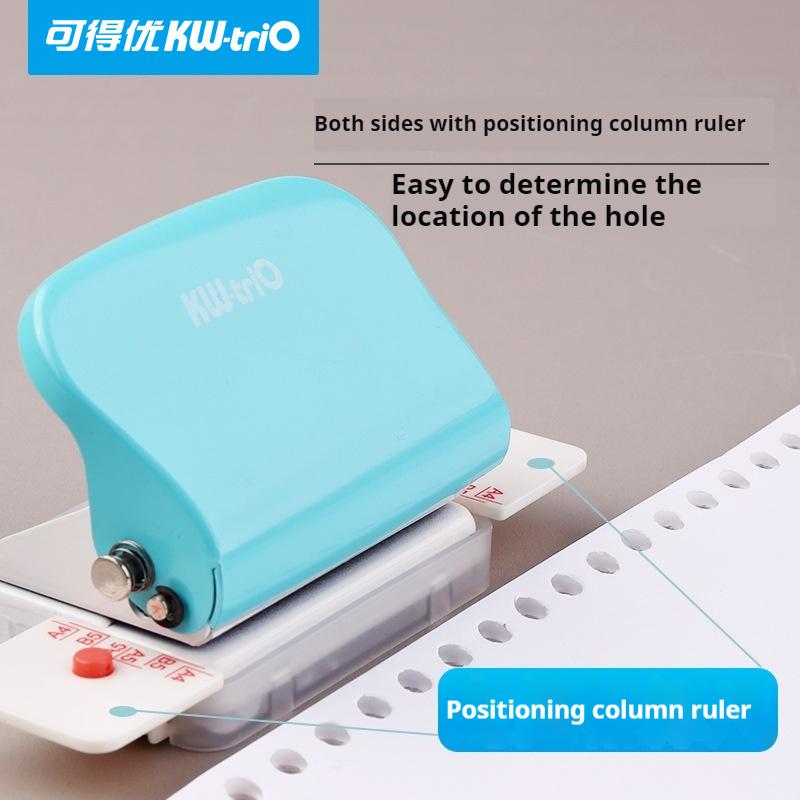 Kw-Trio 99H9 Перфоратор на 6 отверстий Перфоратор на 26 30 отверстий Перфоратор для A4 B5, Ручной студенческий перфоратор