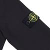 STONE ISLAND Футболка Детская Однотонная Значок с Логотипом Круглый Вырез Свободная Длинный Рукав Детские Топы Черный 791660344-V0029