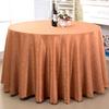 Полиэстеровая жаккардовая скатерть Отель Свадьба Банкет Вечеринка Украшение Круглая Белая пыленепроницаемая Накладки на стол для стола Домашний декор