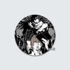 32/44/58mm Fashion Accessories Broochs Anime Death Note Cosplay Badges Round Cartoon Figure L·Lawliet Killer Yagami Pins for Backpacks Gift