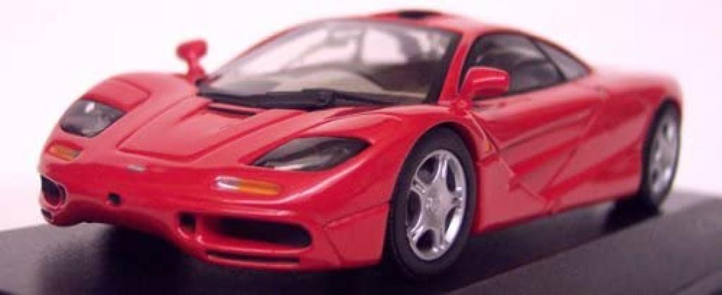 Minichamps PMA McLaren F1 Красный Готовое изделие 1/43