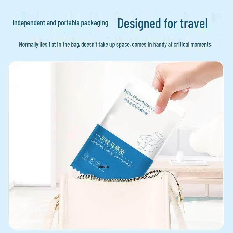 LIEI Disposable Full Coverage Toilet Seat Cover
