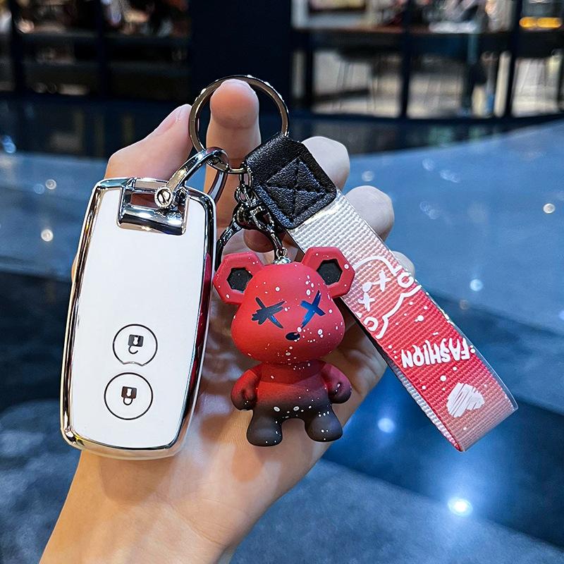 Чехол для ключей из ТПУ для Suzuki Swift, Suzuki Grand Vitara Swift SX4 S-Cross XL-7, держатель для брелока, защита для брелка