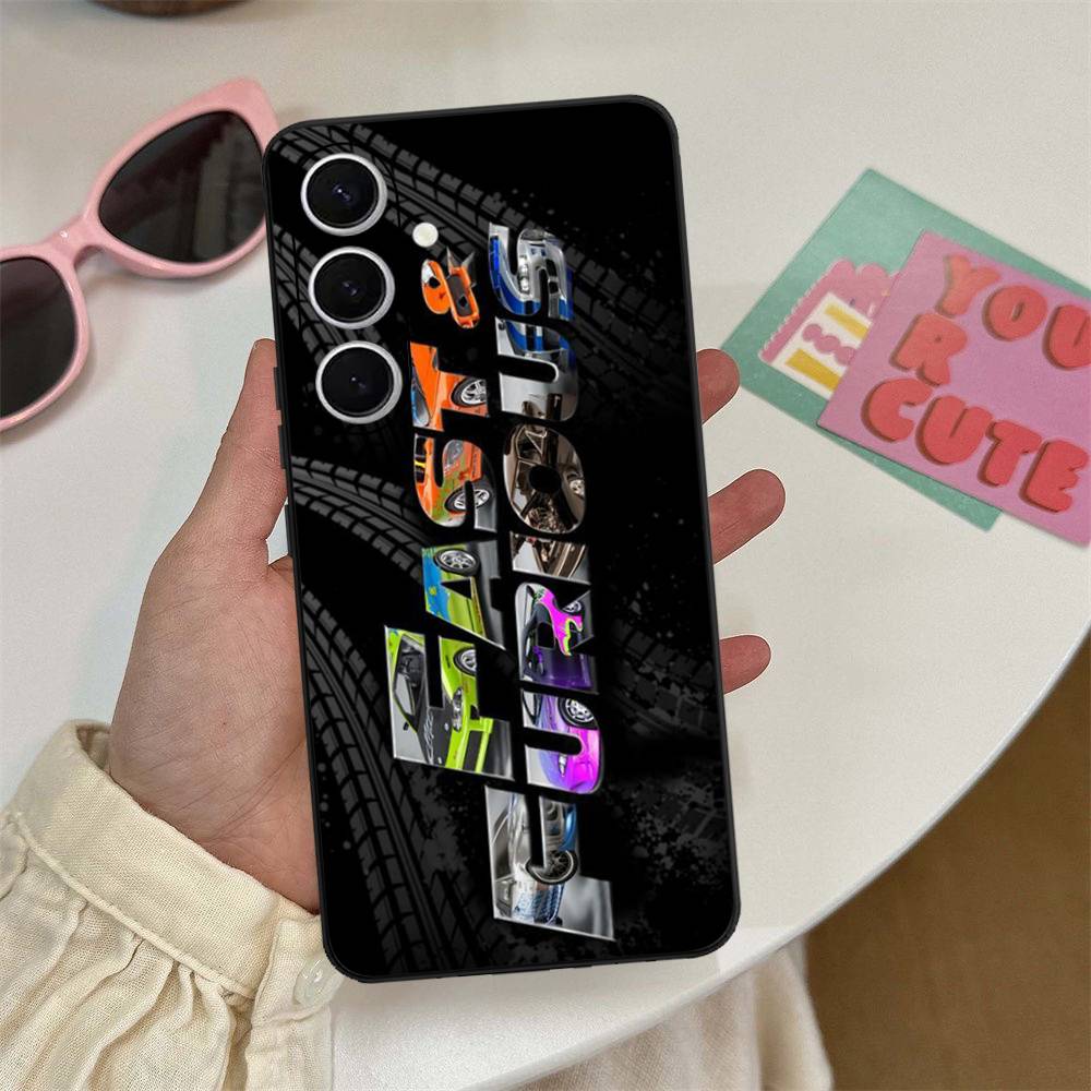 Чехол для телефона 'Форсаж' для Samsung S 24 Fe 25 Ultra Plus 20 Lite 21 30 22 23 24 22 Ultra 5G Fundas