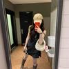 Temperament Sleeveless Waist Skinny A-word Vest Dress Children's Spring and Summer New High-end Small Black Dress