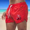 BBK-65 Летние Новые Мужские Быстросохнущие Плавки Спортивные Штаны Купальники Пляжные Шорты Шорты для Бега Спортивные Креативный баскетбольный принт