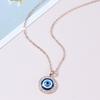 1Pc Turkish  Evil Eyes Pendant Necklace For Womens Jewelry Gold Necklaces