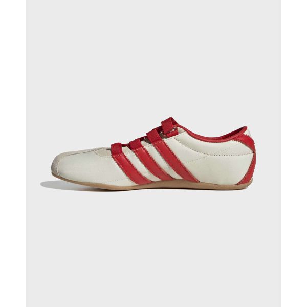 adidas Токио Мэри Джейн Кремовый Белый Красный Золотой Металлик Женские Кроссовки IH3999