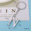 Custom English Alphabet Keychain: Personalized Letter Pendant Gift