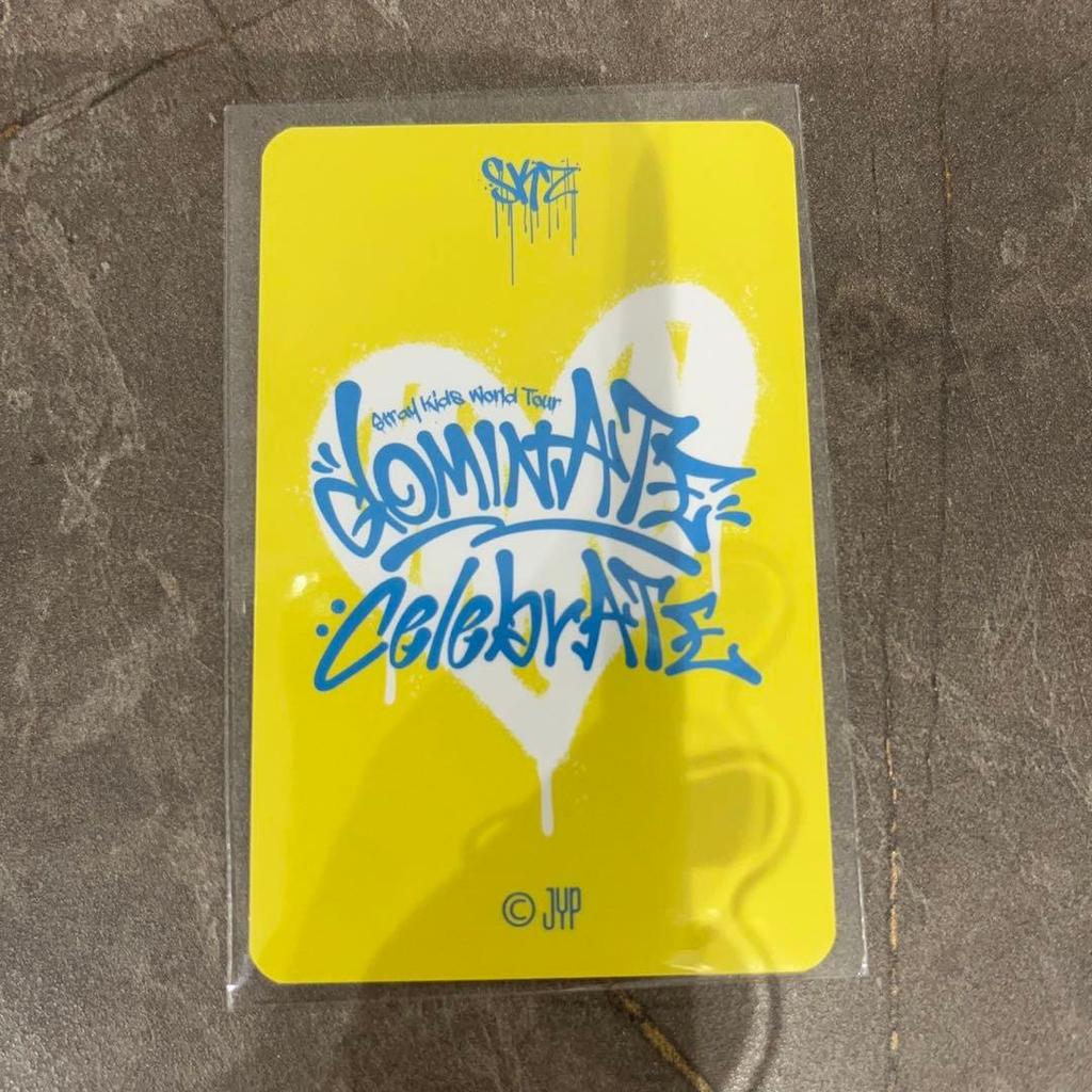 [Б/У] Stray Kids Pop-Up Бонусная торговая карточка Хан