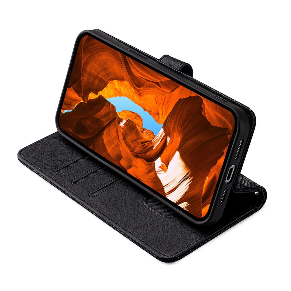 Чехол-кошелек из металлической I-пряжкой и ПУ-кожи для Xiaomi Poco F8 Pro/Redmi K90 5G