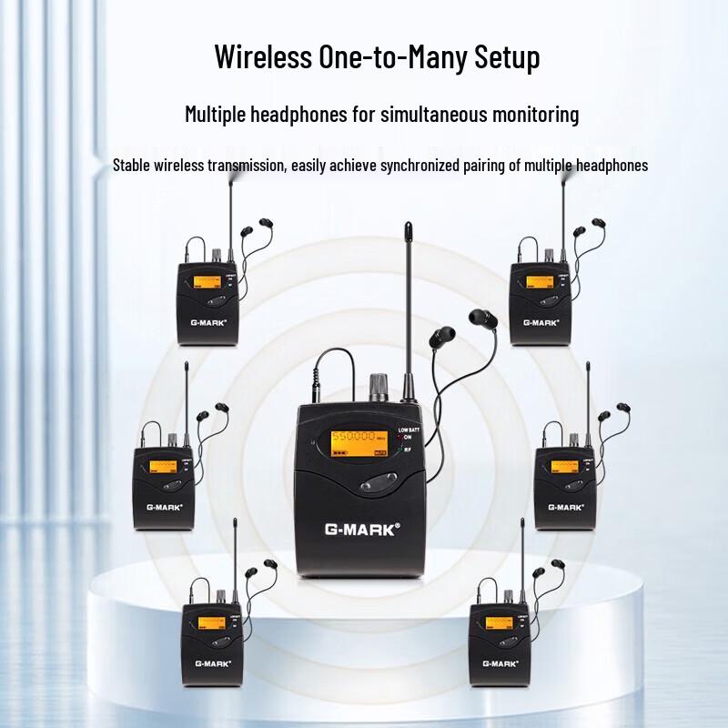 G-MARK G5000 Single Bodypack In-ear Monitor System