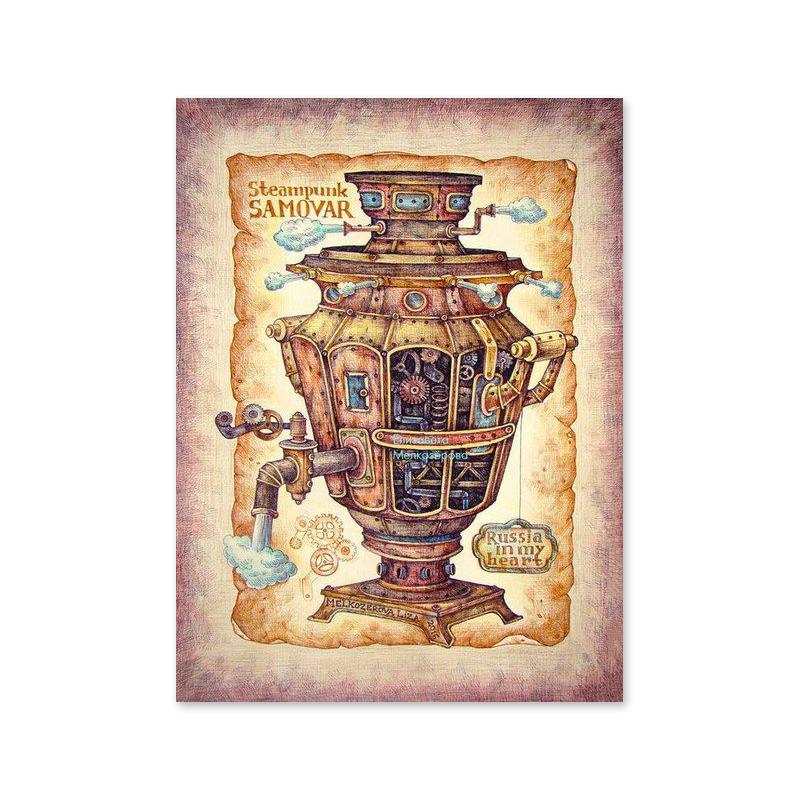 Винтажный граммофон, швейная машинка, холст, картины, классические постеры и принты, настенные картины для гостиной, украшения дома