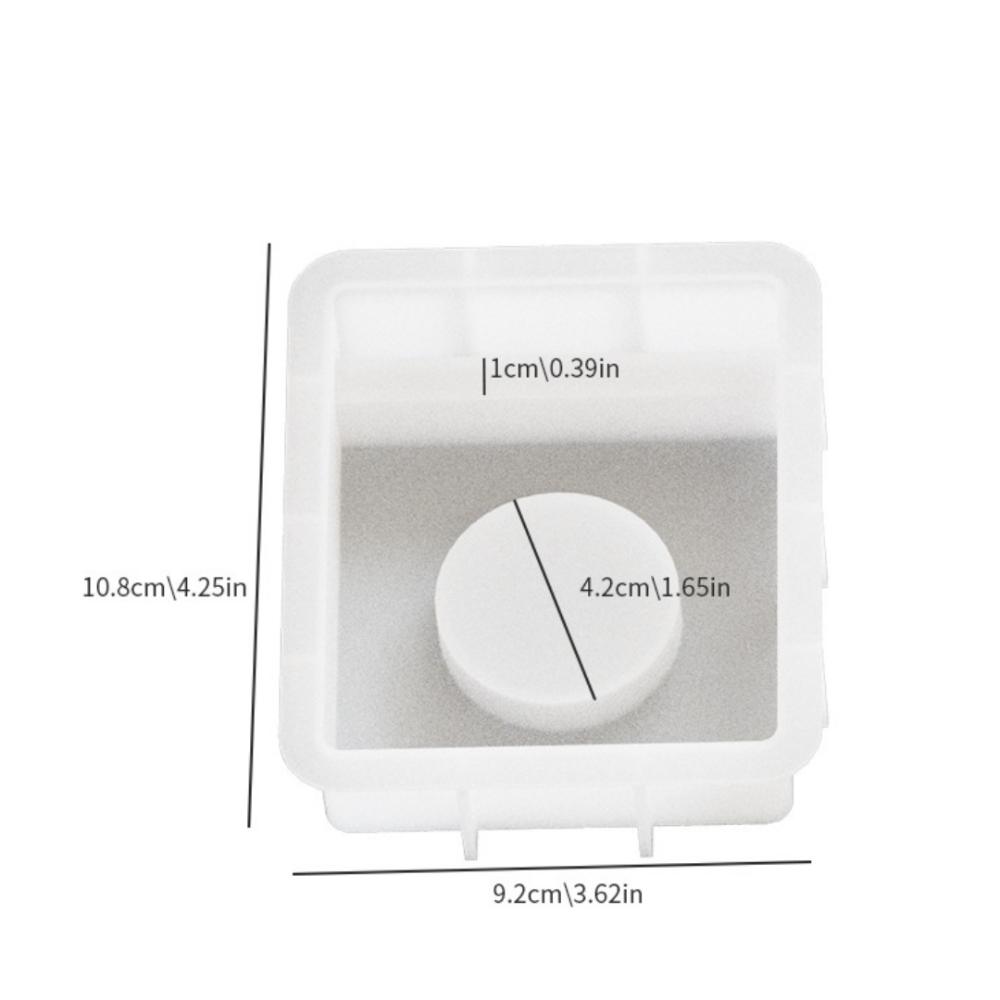 Handmade Jewelry Stand Casting Molds Christmas DIY Candle Holders Portable Ornaments Molds