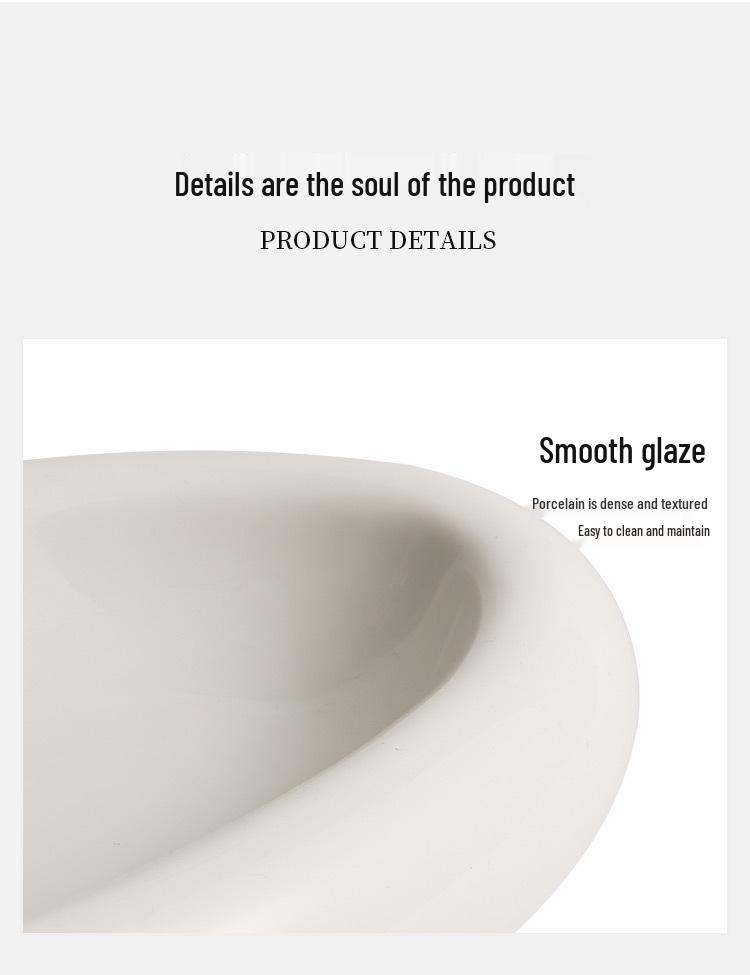 Художественная двухслойная изолированная керамическая сервировочная тарелка для элитной посуды и использования в отелях.