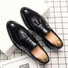 Tassel Loafer Shoes Men Slip On Driving Moccasins Mens Comfortable Leather Shoe for Men Pointed Toe Man Casual Shoes Zapatos