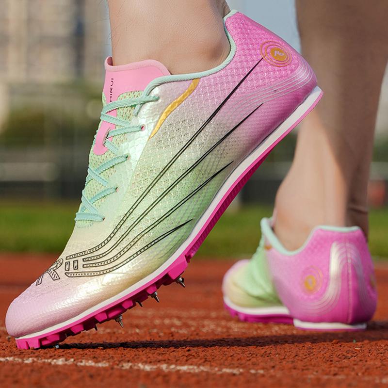 Высококачественные мужские кроссовки для легкой атлетики для тренировок на открытом воздухе, противоскользящие кроссовки, дышащие, сверхлегкие, профессиональные, для бега, для молодых бега