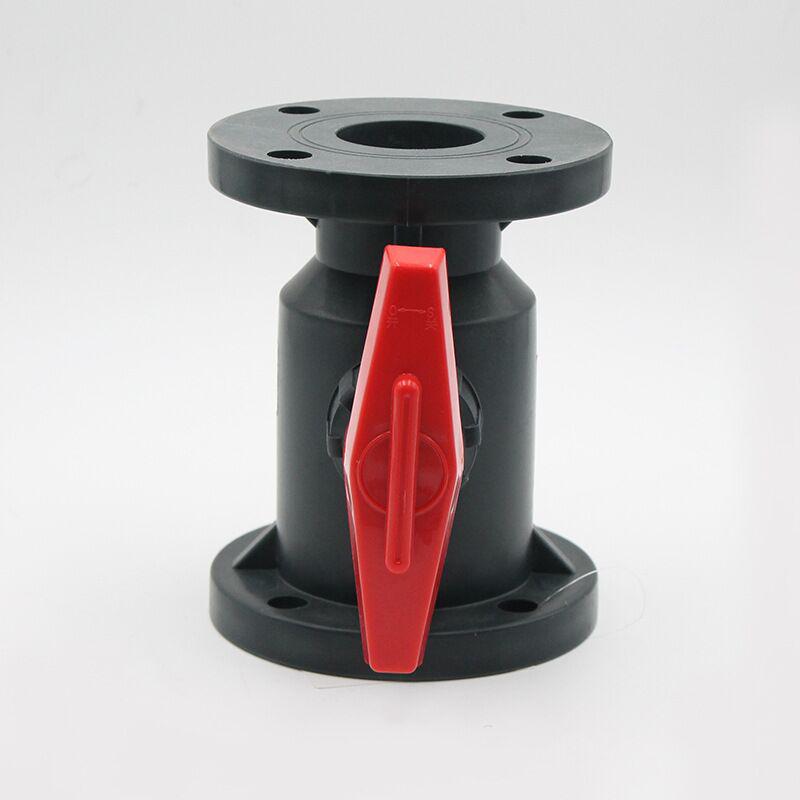 UPVC Integral Flanged Ball Valve Q41F-10U Plastic Chemical Valve DN15-DN300