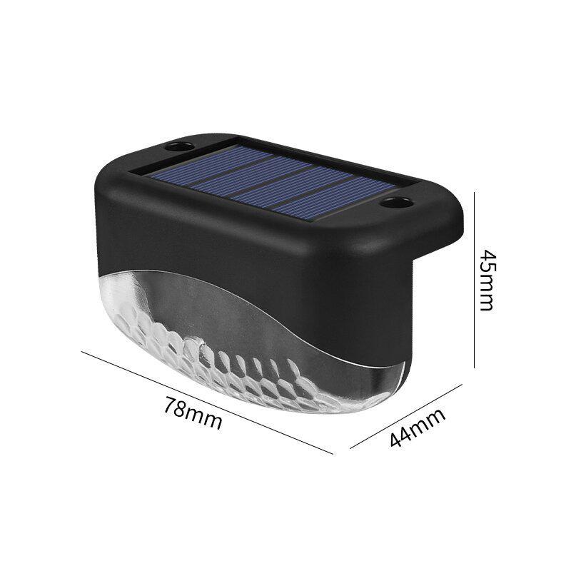 Solar Powered Outdoor Step and Railing Lights for Gardens and Stairs