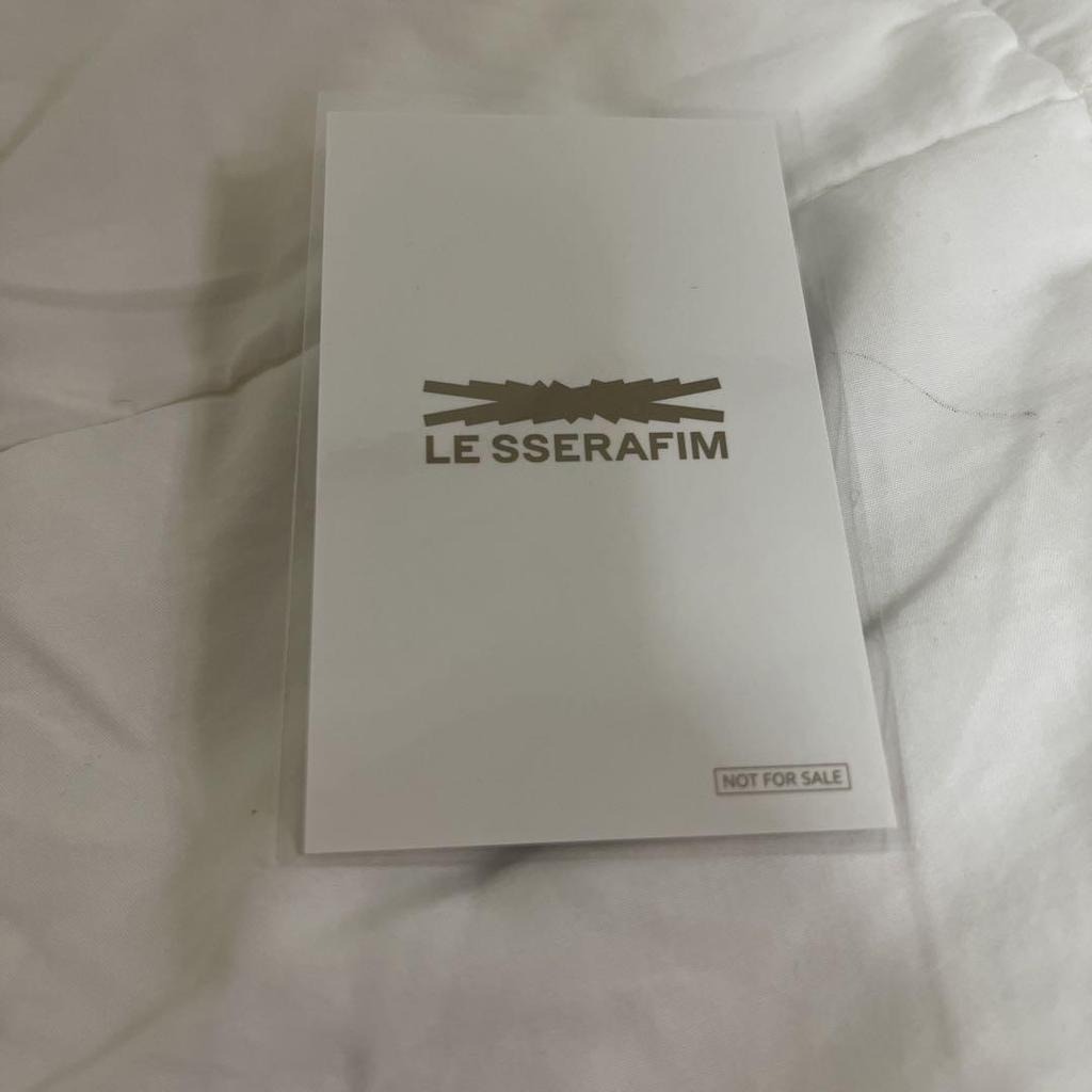 [USED] Lesserafim Antifragile Weverse Unche Rakidro