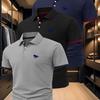 3Pcs Men'S Polo Shirt Fashion Business Casual Lapel, Comfortable Summer Breathable Short-Sleeved Lapel Polo Shirt Top Gift