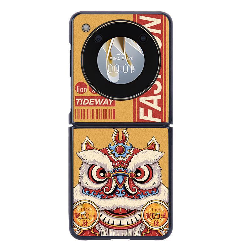 Чехол Nubia Flip2 Leather Grain Anti Fall: Защитный чехол для Nubia Flip