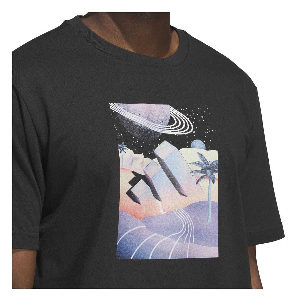 Adidas Mens Galaxy Logo T-Shirt