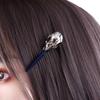 New Headdress Bird Skull Skull Hair Clips Crow Head Animal Skull Hairpins Women Duckbill Clips