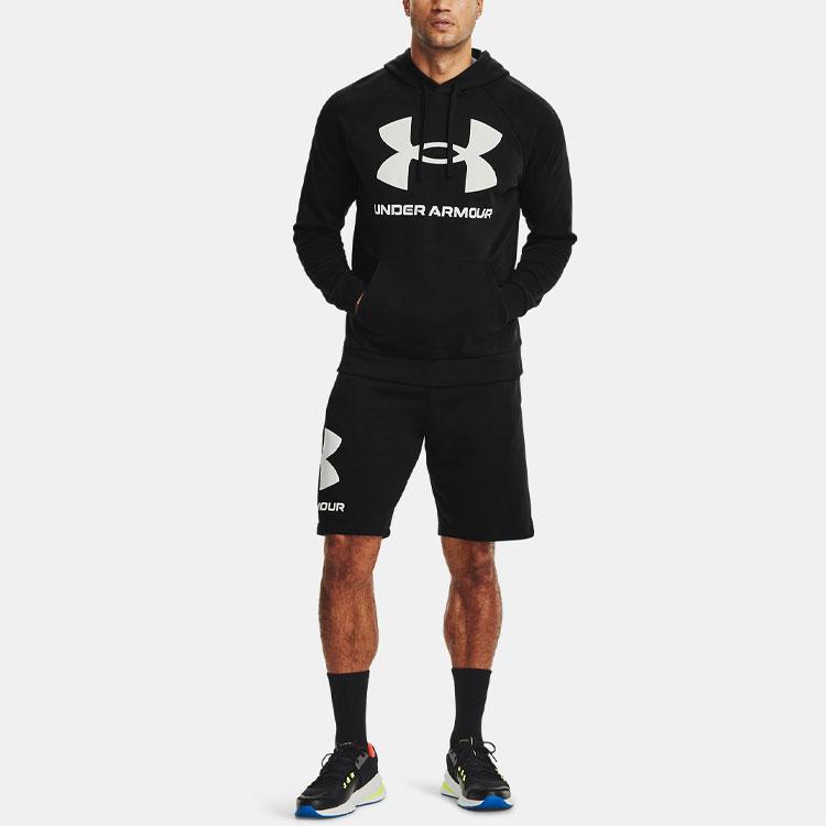 Under Armour Мужская толстовка Rival Big Черная 1357093-001