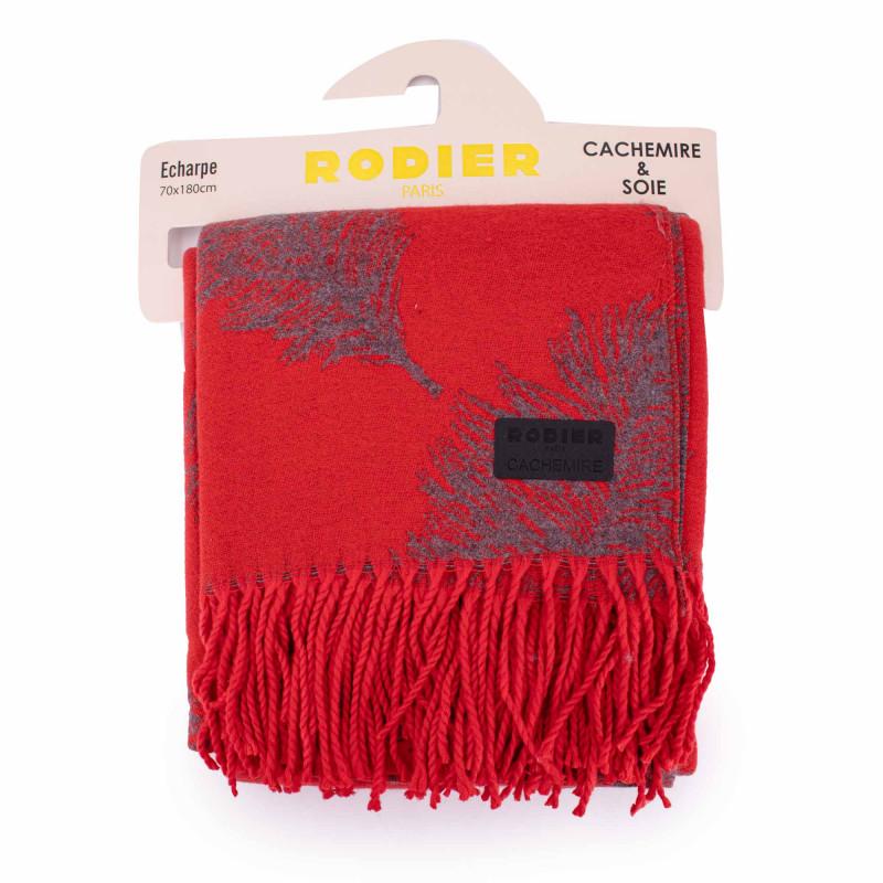 Feather Pattern Scarf 70x180 Cm Evorine Woman RODIER