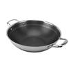 Frying Pan Stick Proof 316 Stainless Steel Dishwasher Safe Skillet with Dual Handle for Induction