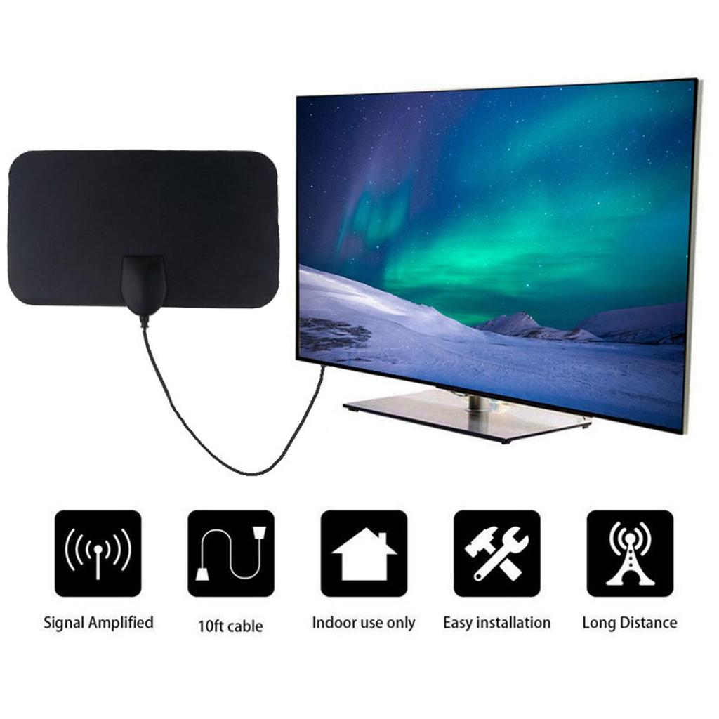 Antenna Mini European And American Hdtv Antenna Indoor Dvb T2 Antenna Digital Highdefinition M4S9