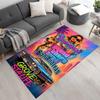 Grand Theft Auto Customize Your Name Floor Mat Design for Entryway Dormitory Outdoor Game Room Antislip Carpet Decorate Offices Gift for Festivals