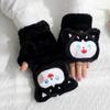 Cartoon Animals Cartoon Winter Gloves Soft Plush Pig Gloves Kawaii Children Gloves  Autumn