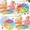 Wooden Fishing Magnetic Puzzle Toy With Color Matching For Kids Play Educational