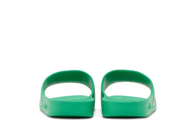 Adidas Adilette Aqua Slides 'Vivid Green'