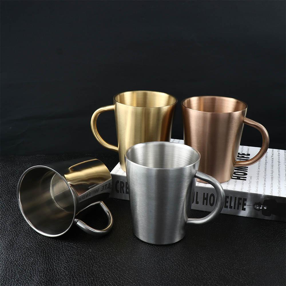 Steel Double Wall Kitchen Accesssories Kitchen Drinkware Mug Cup Coffee Mug Water Mugs Beer Cup
