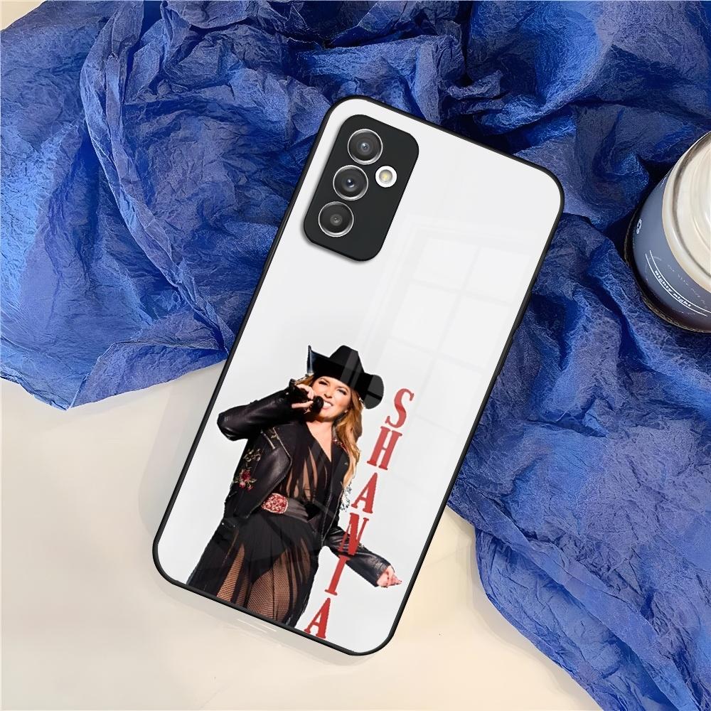 Shania Twain Phone Case for Samsung Galaxy S26 S25 S24 S30 S21 S23 S20 S22 Fe Pro Edge Ultra Plus glass Cover