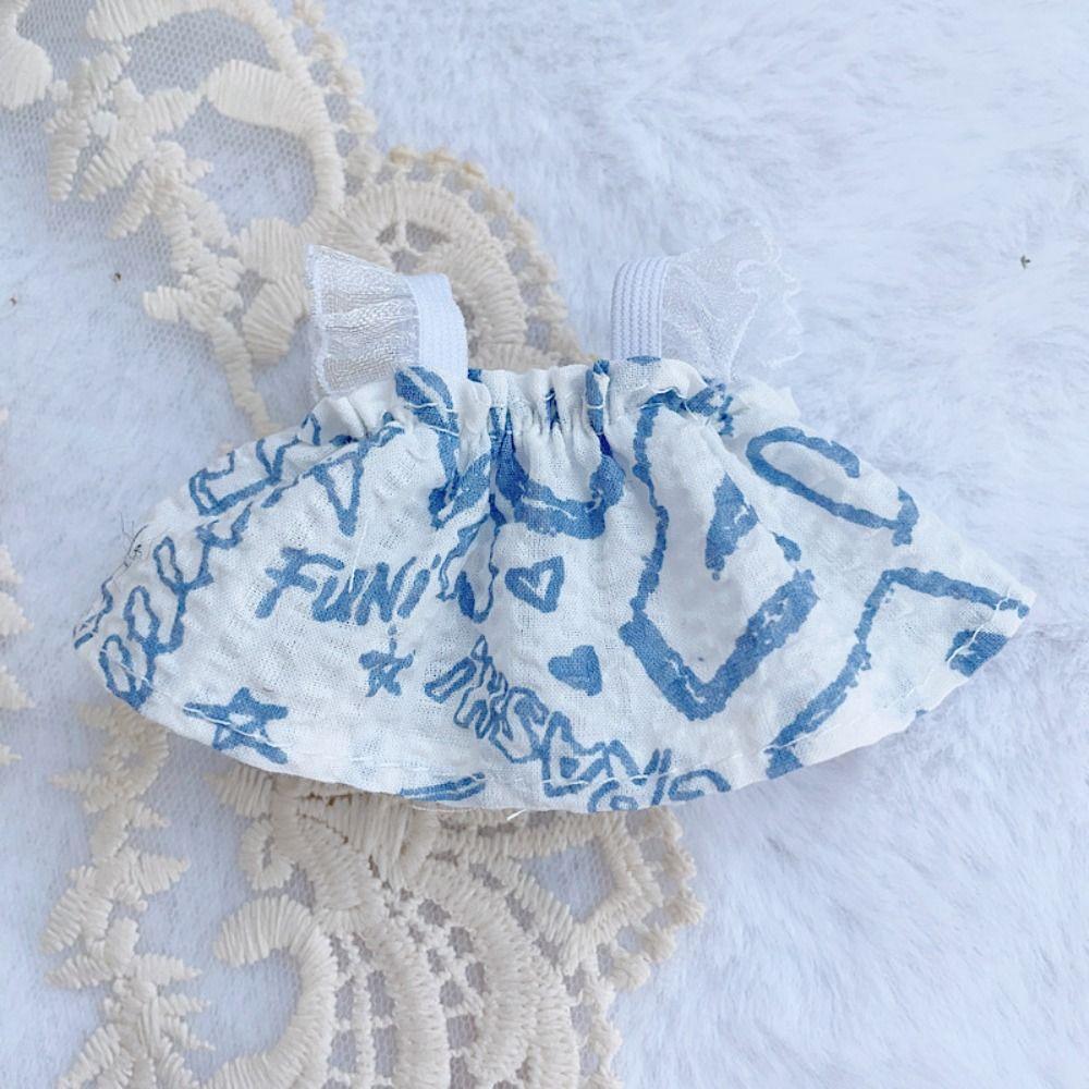 Украшение для одежды Кукла Милая одежда Милые модные платья Юбка Для 10 см хлопковой куклы