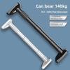 No-drill Telescopic Rod: Easy-install Clothes Drying & Bedroom Curtain Rod, Hanger, Shower & Door Curtain, Wardrobe Support