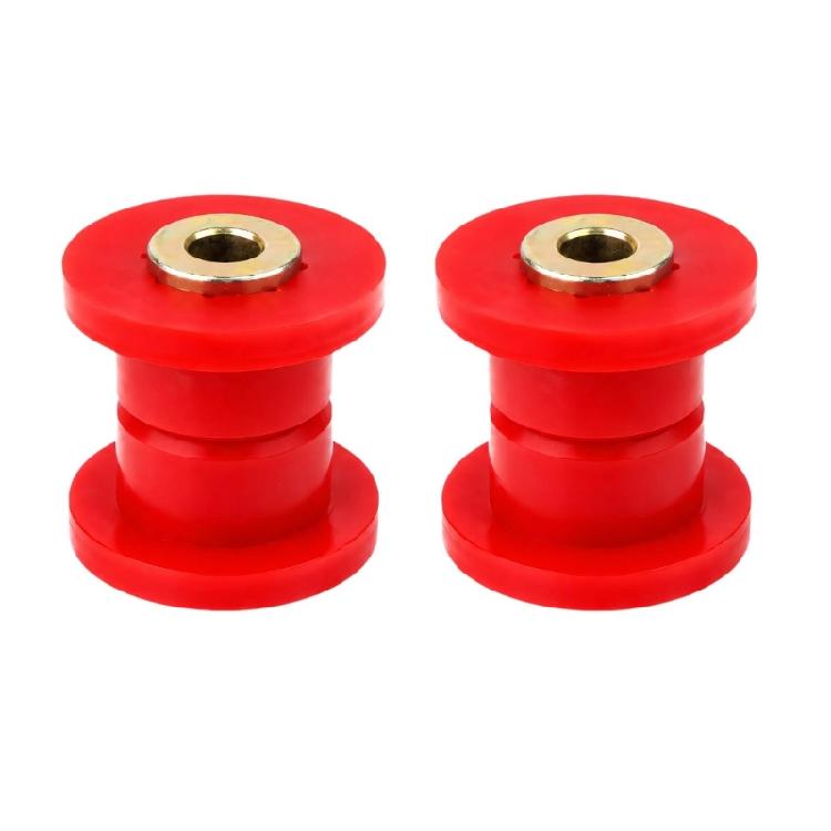 Control Arm Bushing Set for Front Suspension Service, with Flanged Polyurethane Bodies and Metal Center Hardware
