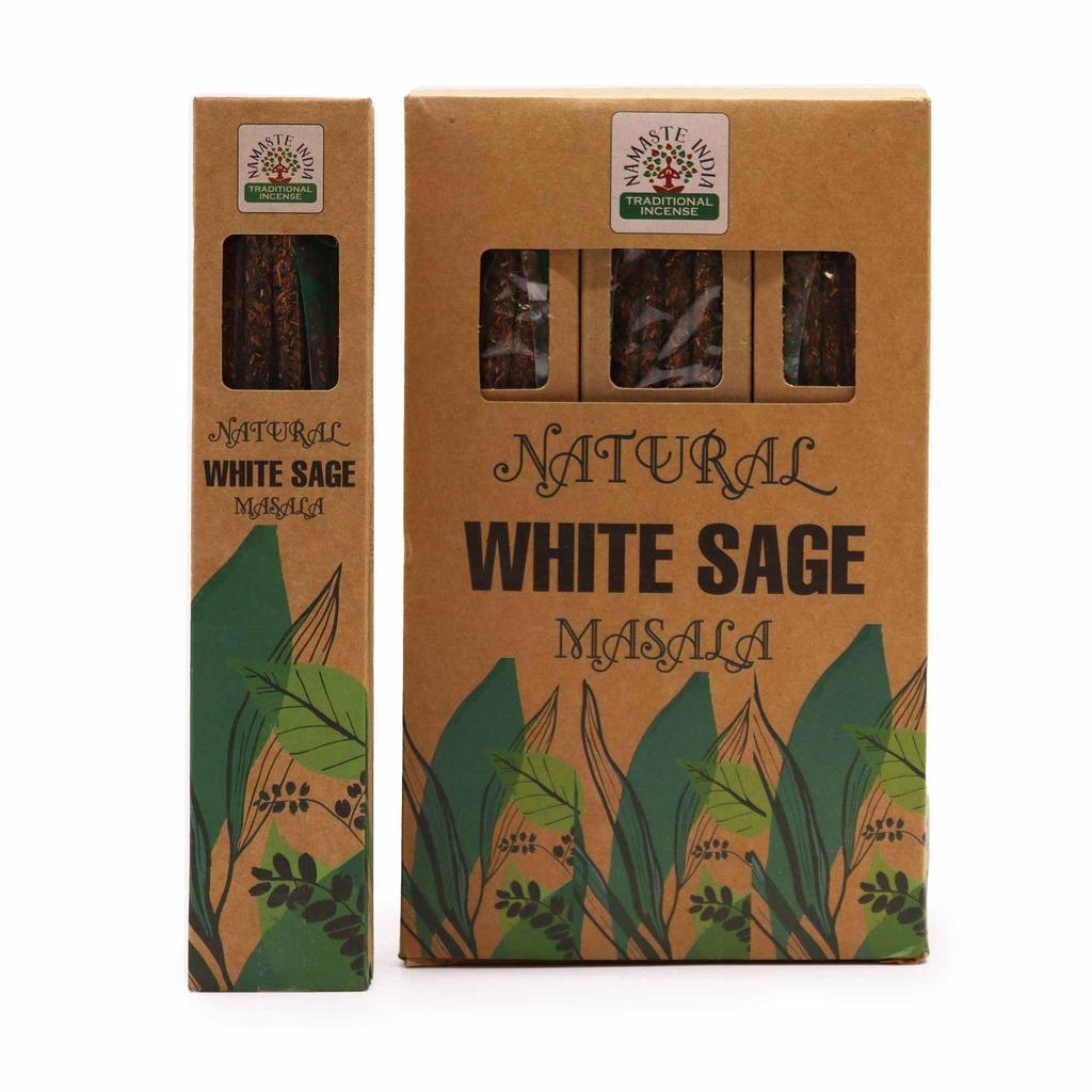 5x White Sage Incense Sticks – Masala